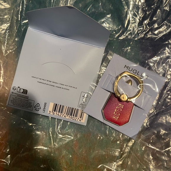 Mugler Accessories - Mugler Red and Gold Key Holder